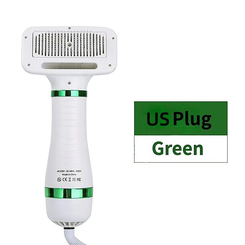 2-In-1 Pet Hair Dryers and Comb Brush