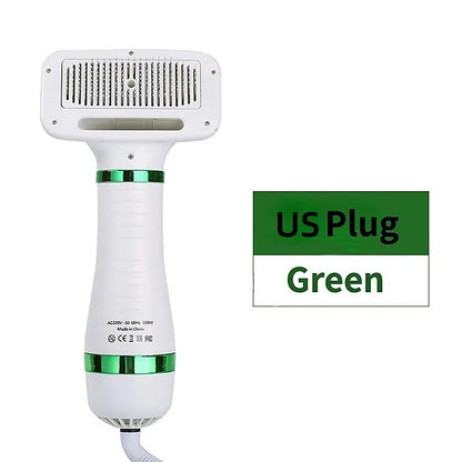 2-In-1 Pet Hair Dryers and Comb Brush