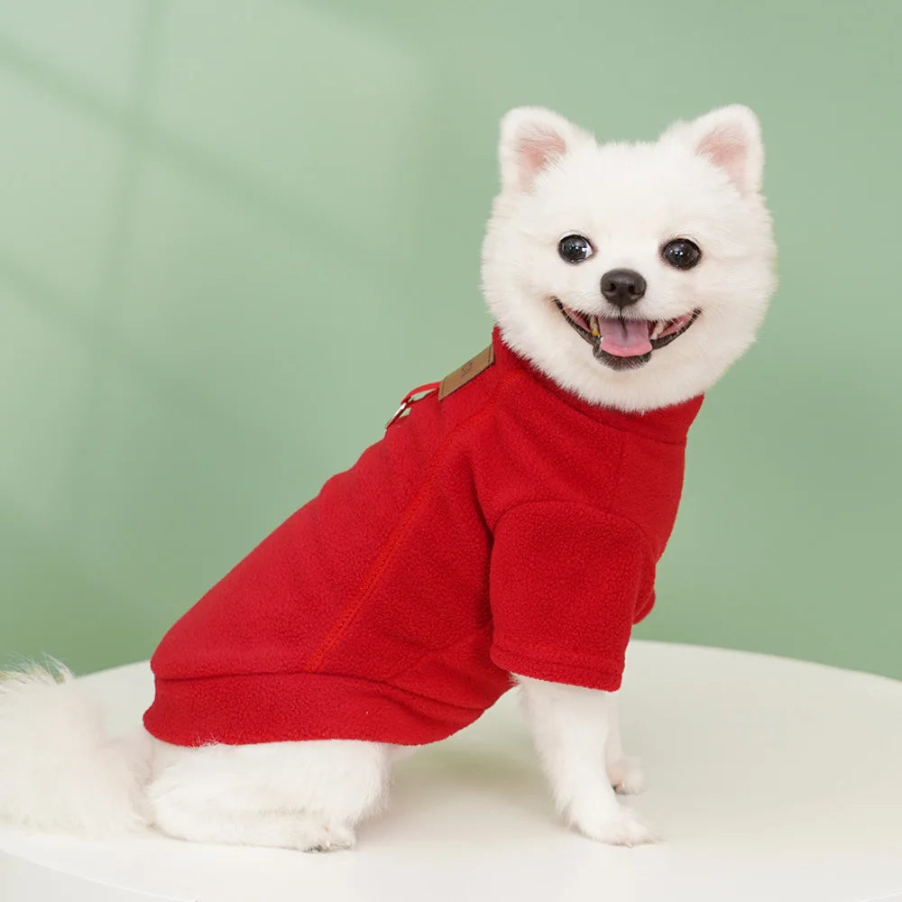 Winter Dog Hoodies