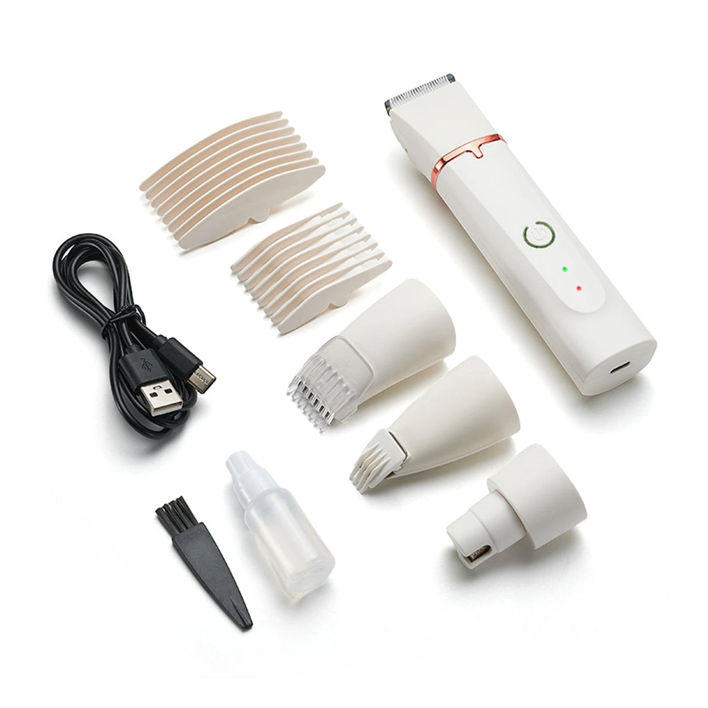 EasyGroom 4-in-1 Pet Care Kit for Dogs & Cats
