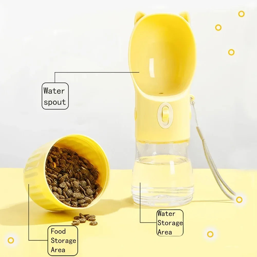 On-the-Go Dog Water Bottle & Bowl Combo