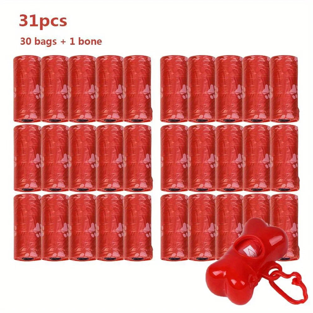 Eco-Friendly Poop Bags with Clip-On Dispenser