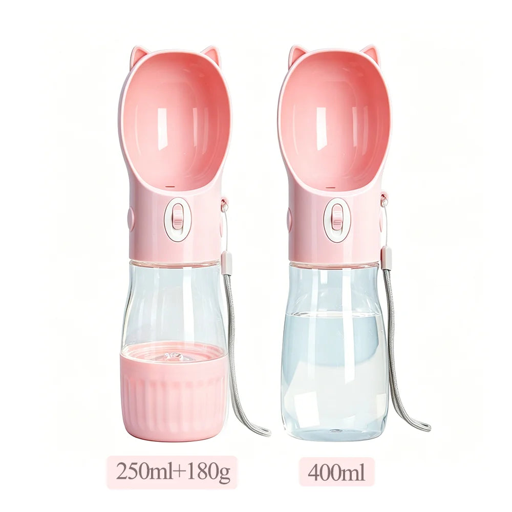 On-the-Go Dog Water Bottle & Bowl Combo