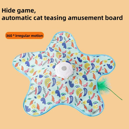 Interactive Cat Hunting Carpet Toy