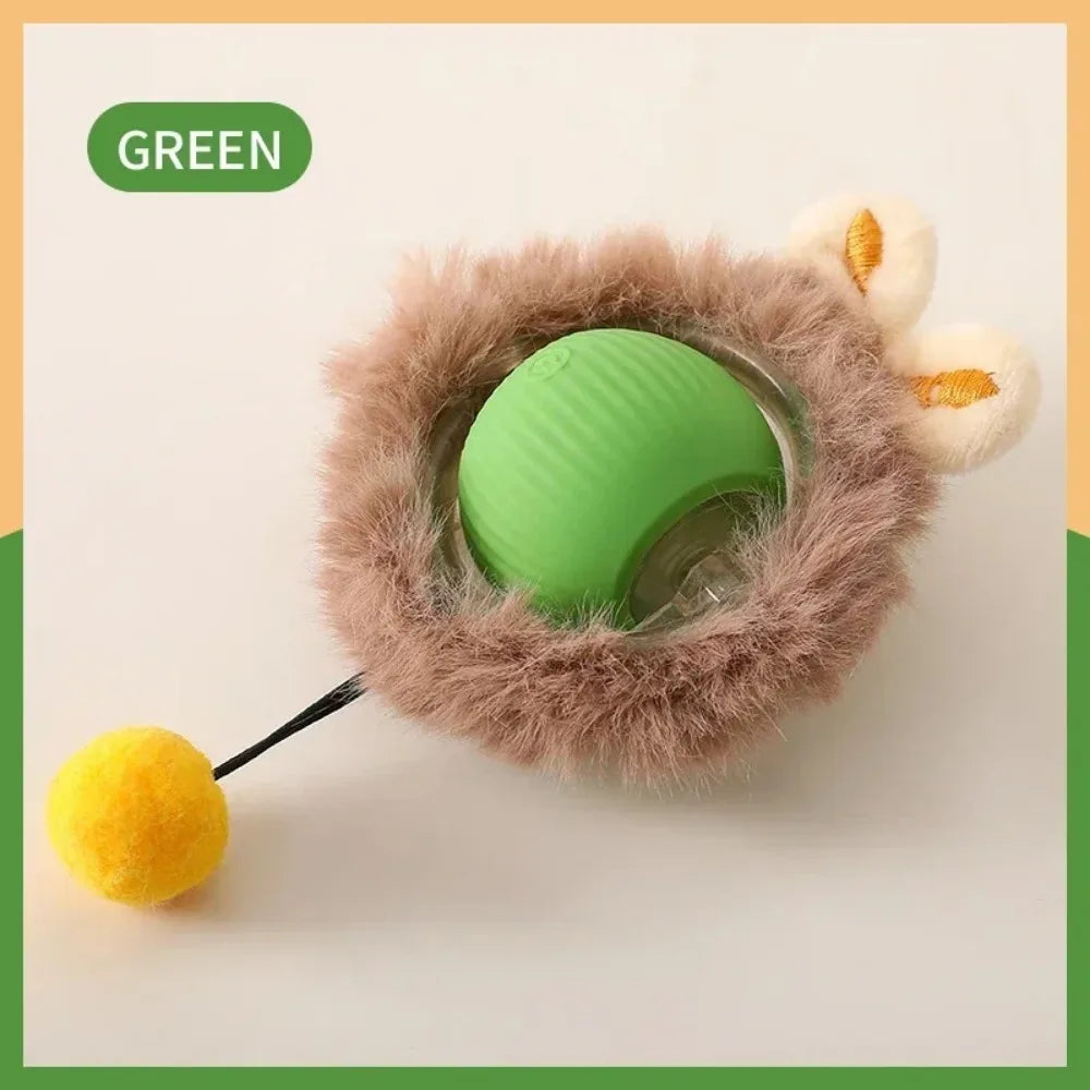 Interactive Treat-Dispensing Rolling Ball