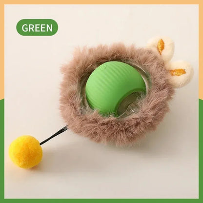Interactive Treat-Dispensing Rolling Ball
