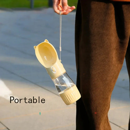 On-the-Go Dog Water Bottle & Bowl Combo
