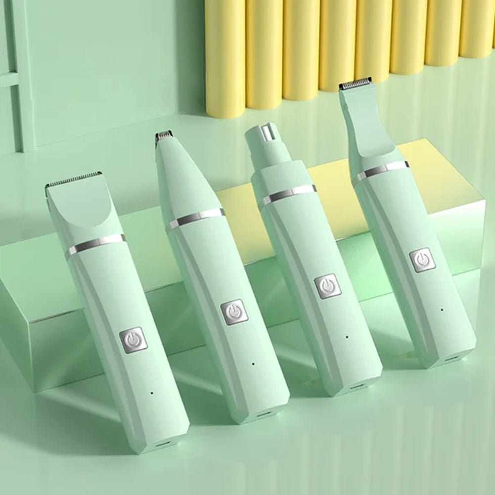 EasyGroom 4-in-1 Pet Care Kit for Dogs & Cats