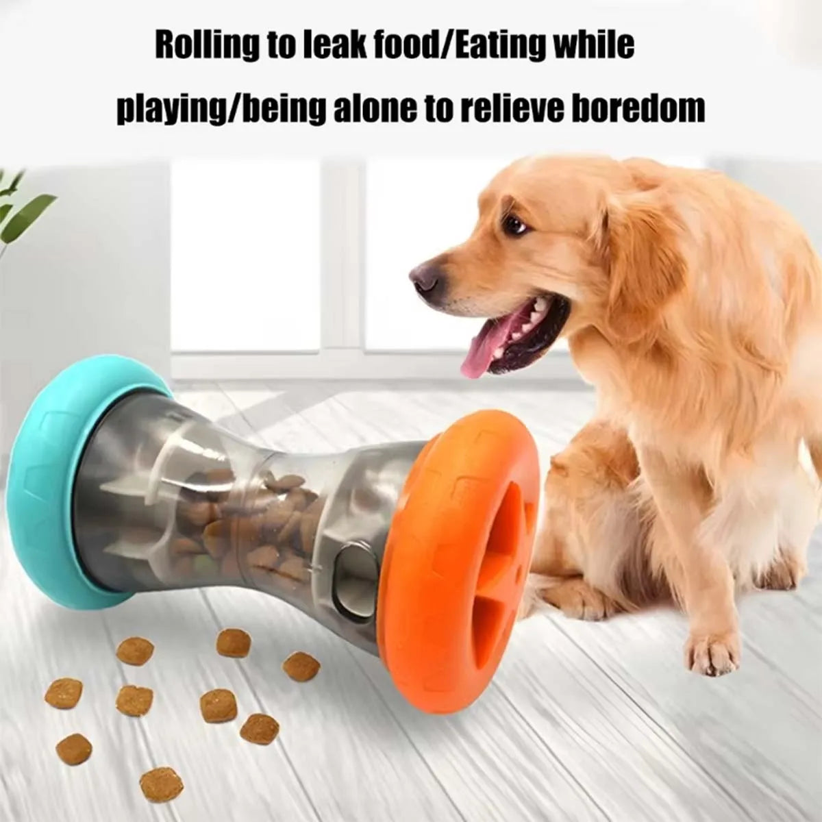 Slow-Feed Treat Dispensing Puzzle Toy
