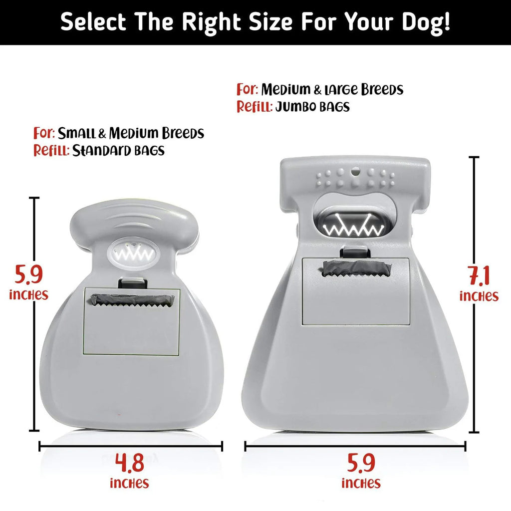 Compact Foldable Poop Bag Dispenser
