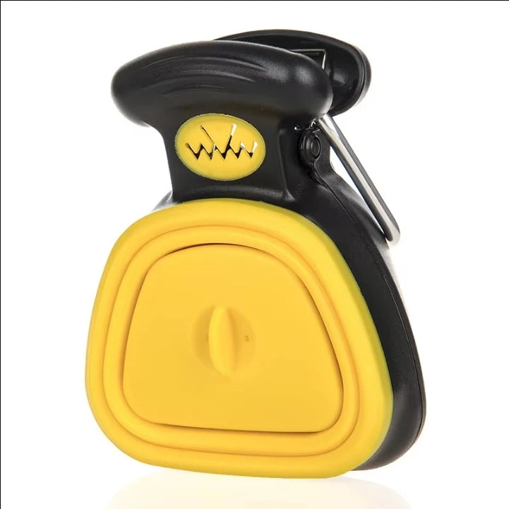 Compact Foldable Poop Bag Dispenser