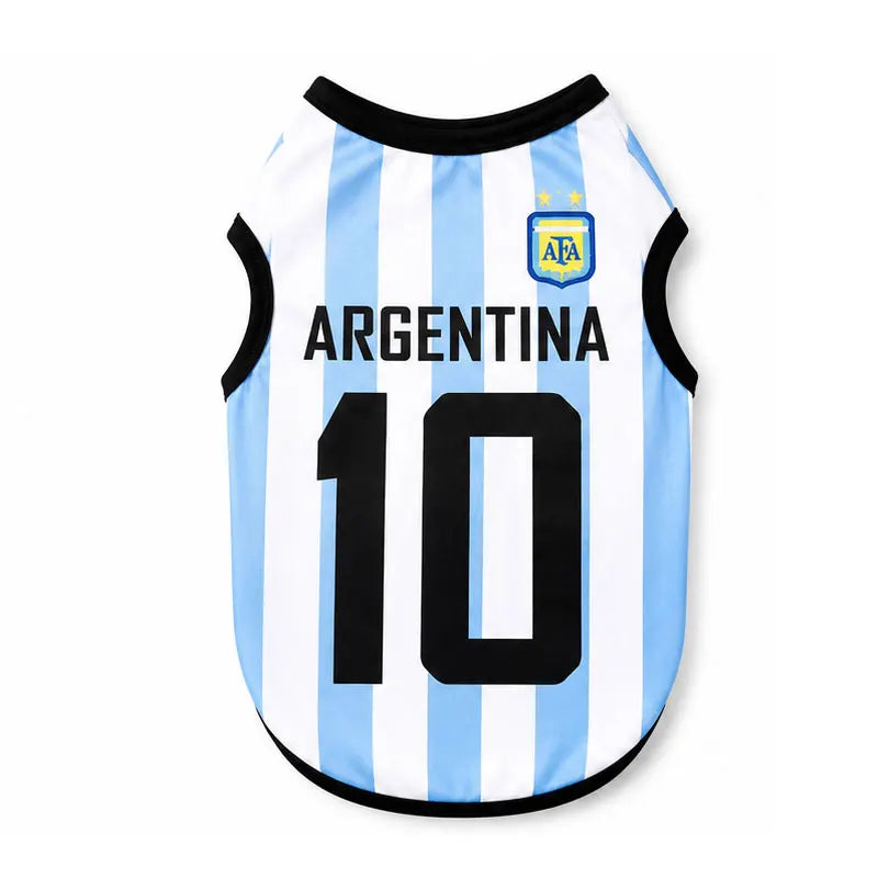 World Cup Soccer Jersey for Dogs