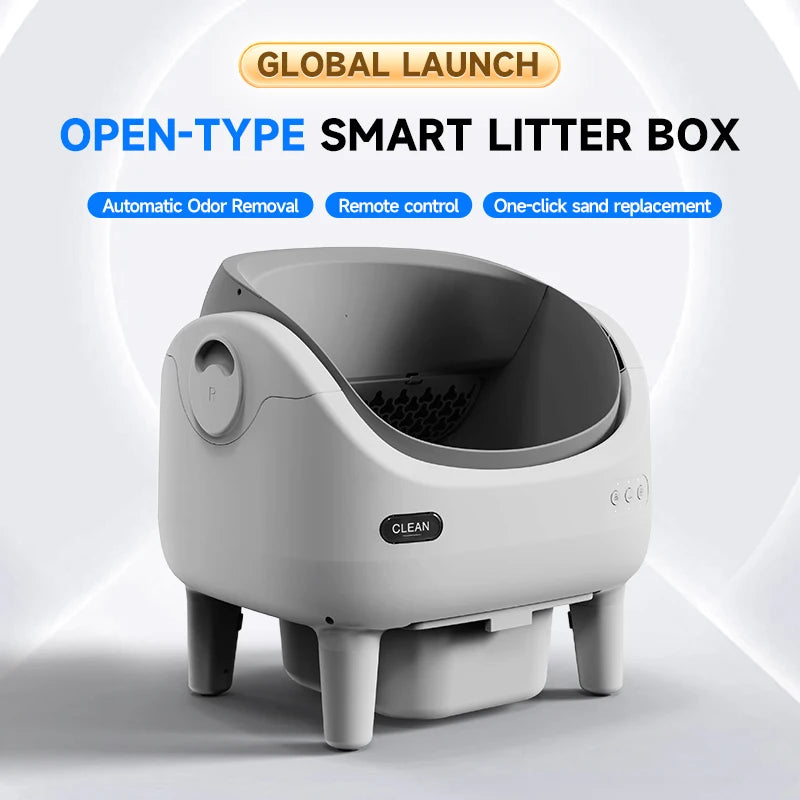 Smart Self-Cleaning Cat Litter Box