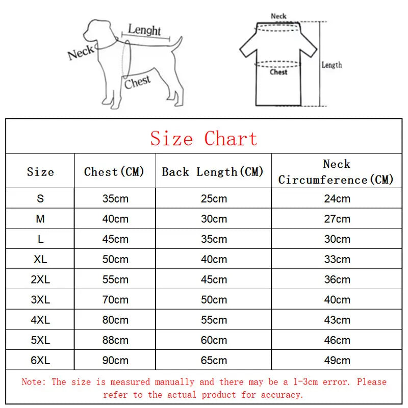 World Cup Soccer Jersey for Dogs