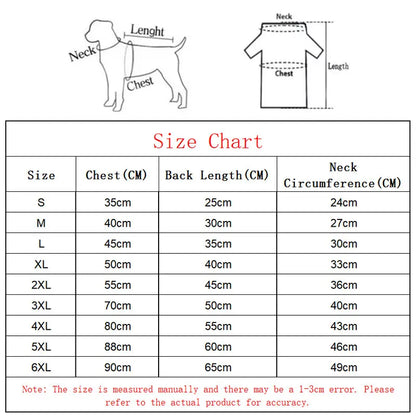World Cup Soccer Jersey for Dogs