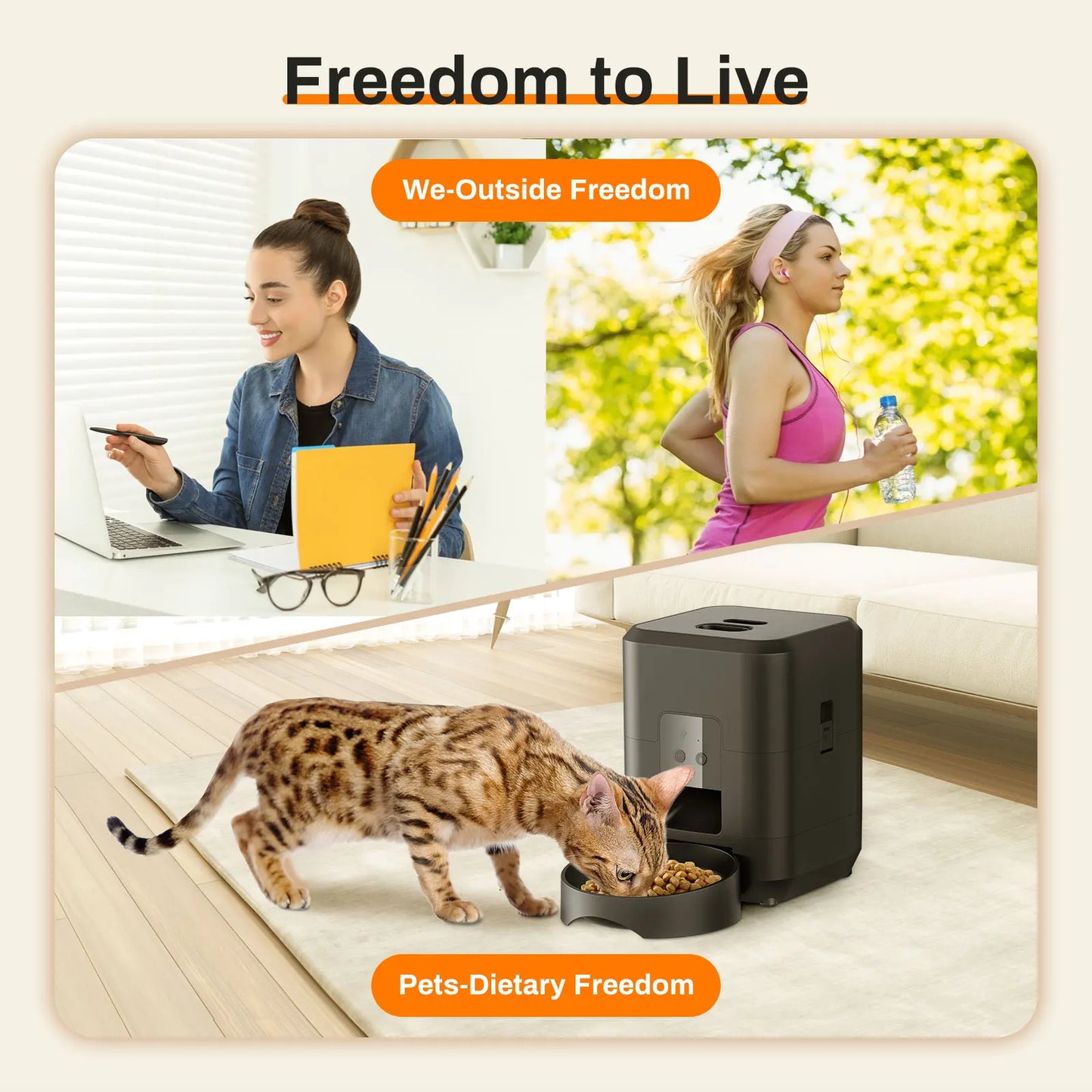 Smart Pet Feeder with App Control