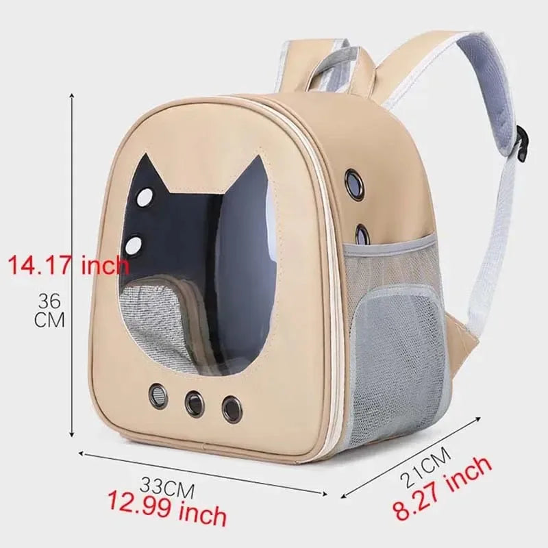 Transparent Cat Bag