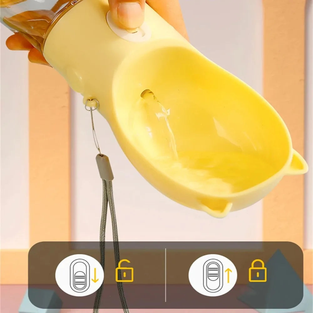 On-the-Go Dog Water Bottle & Bowl Combo