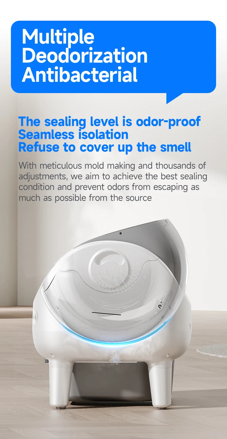 Smart Self-Cleaning Cat Litter Box