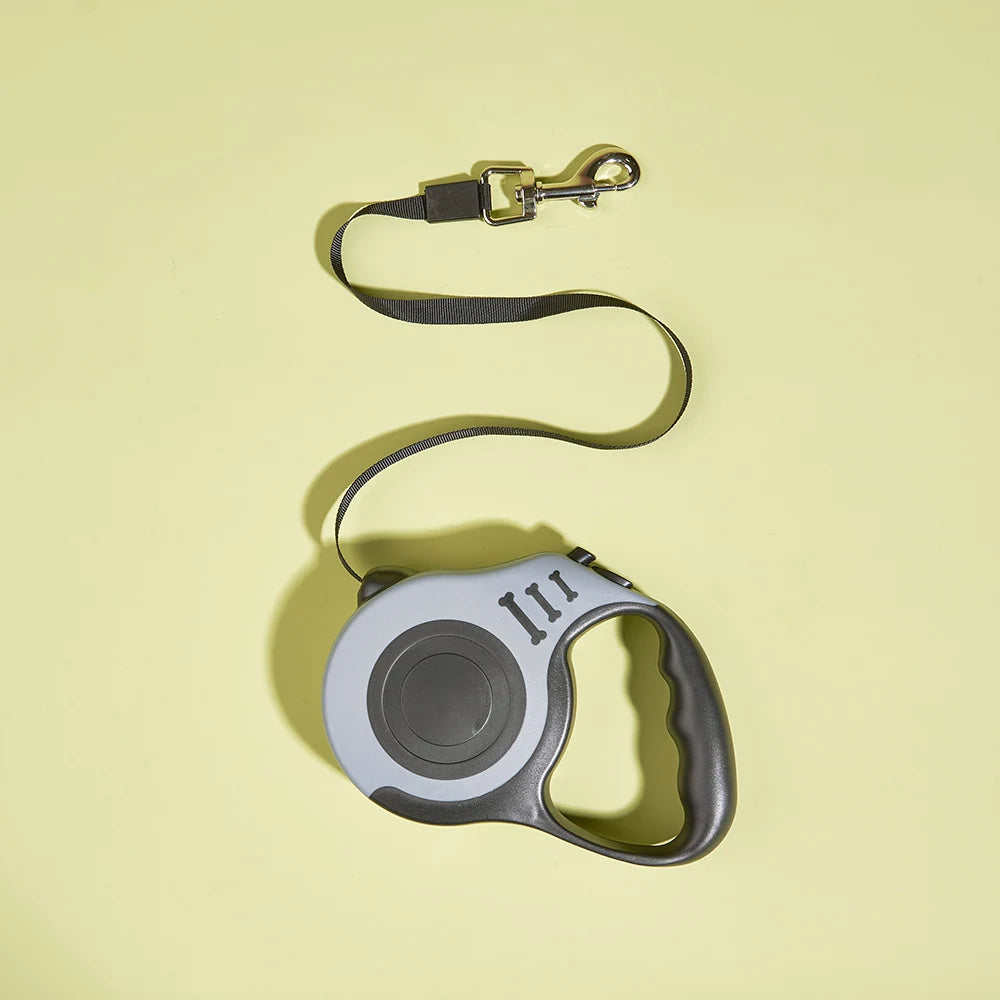 Auto-Retractable Dog Leash, One-Hand Control