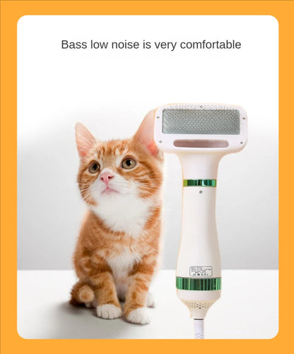 2-In-1 Pet Hair Dryers and Comb Brush