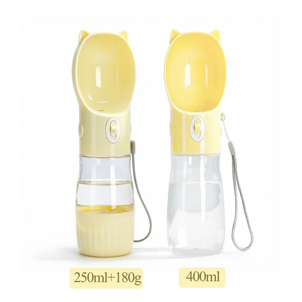 On-the-Go Dog Water Bottle & Bowl Combo