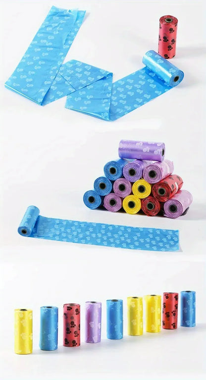 Eco-Friendly Poop Bags with Dispenser