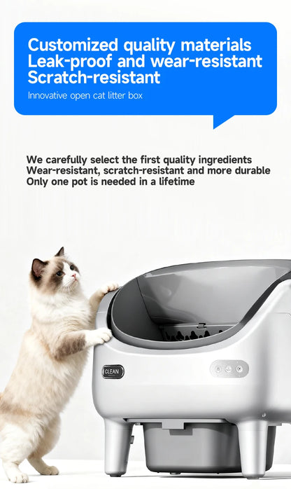 Smart Self-Cleaning Cat Litter Box